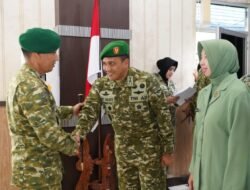 Pangkat Naik, Tanggung Jawab Bertambah, Danrem 043/Gatam Tekankan Keteladanan Prajurit